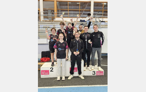 13 médailles dont 6 titres de Champion Drôme-Ardèche chez les pongistes manthenois !