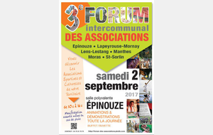Forum Intercommunal des Associations à Epinouze