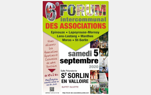 Forum Intercommunal des Associations à St Sorlin en Valloire