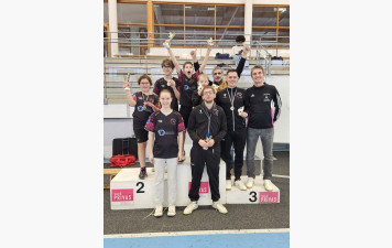 13 médailles dont 6 titres de Champion Drôme-Ardèche chez les pongistes manthenois !