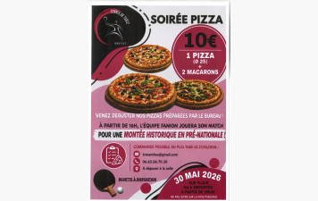 🍕Soirée Pizzas et "Match de l'année"