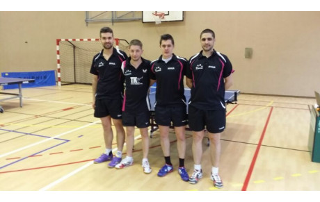 En Regional par equipes: Les 1 et 2 montent! La 3 en barrage d'accession!