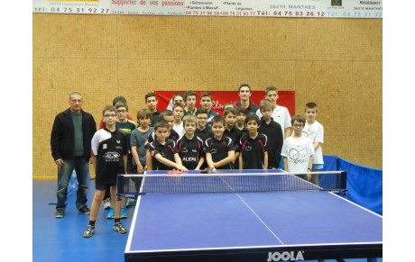 Nos jeunes joueurs sont en pleine forme!