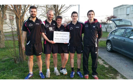 L'équipe réserve remonte en Régional2!La 4 monte en Pré-Régional!