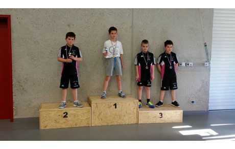 Des titres Départementaux par catégories réussis!