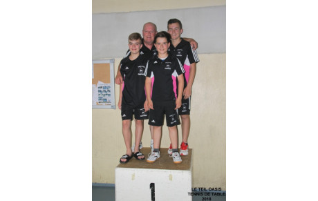 Bilan: L'équipe 1 remonte en R1! L'équipe 4 Championne D2!