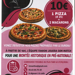 🍕Soirée Pizzas et "Match de l'année"